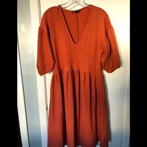 Zara Auburn Summer/Fall Dress